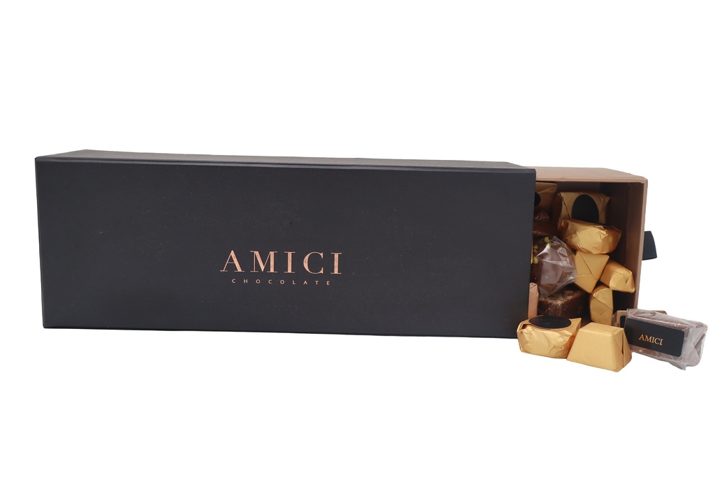 علب شوكولا  Amici  مغلف 1 كيلو  