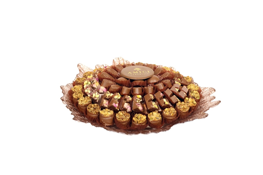 صحن مكشوف 575 ك 10711Gذهبي تطبيقات التوصيل 