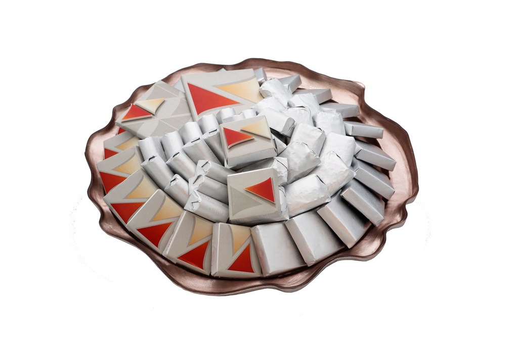 صحن مغلف 875ك 11447RGروز جولد تطبيقات التوصيل  2025