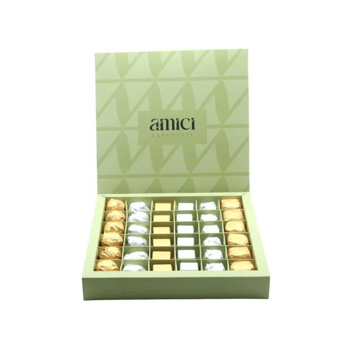 [3000KCAL] علبة اميتشي اخضر مغلف 600  غ BOX23G