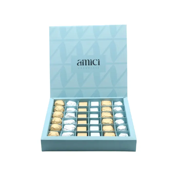 علبة اميتشي أزرق مغلف 600 غ BOX23B