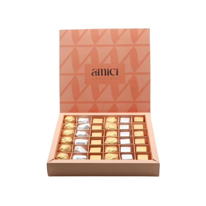 علبة اميتشي برتقالي مغلف 600 غ BOX23O