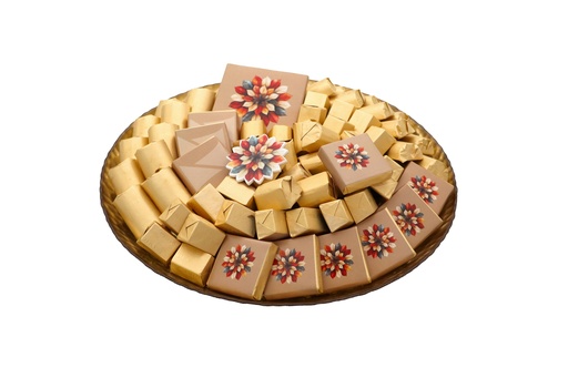 [4550KCAL] صحن مغلف 910 ك 15137Gذهبي تطبيقات التوصيل   2025