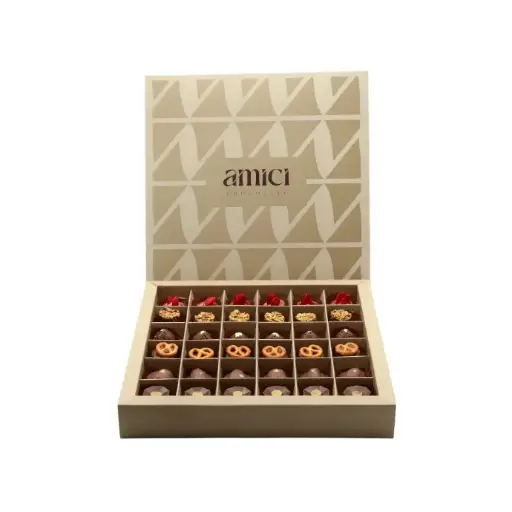 [1900KCAL] علبة اميتشي بني مكشوف 380 ك  P00016